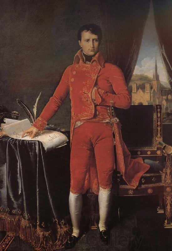 Jean-Auguste Dominique Ingres The first consul Norge oil painting art
